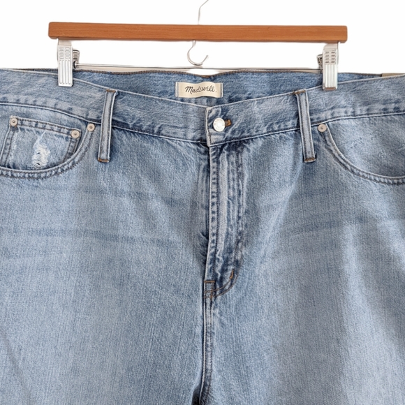 MADEWELL The Perfect Vintage Jean in Fitzgerald Light Wash Petite Plus Size 36 - Picture 6 of 13